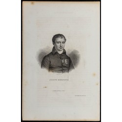 Gravure de 1850ca - Portrait de Joseph Bonaparte - 1