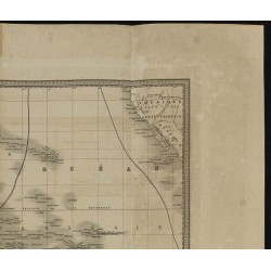 Gravure de 1858 - L'Océanie par Desbuissons - 3