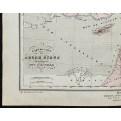Gravure de 1857 - Carte de l'Asie mineure - 4