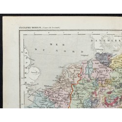 Gravure de 1857 - Allemagne et Europe centrale - 2