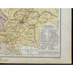 Gravure de 1857 - Allemagne et Europe centrale - 5