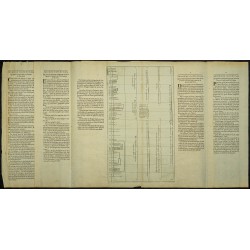 Gravure de 1711 - Chronologie des rois de France - 1