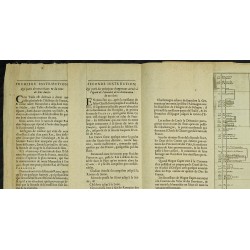 Gravure de 1711 - Chronologie des rois de France - 2