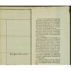 Gravure de 1711 - Époques de la Bible et époques romaines - 3