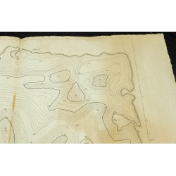 Gravure de 1782 - Première carte topographique par Du Carla - 7