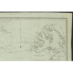 Gravure de 1786 - Islande et Groenland - 3