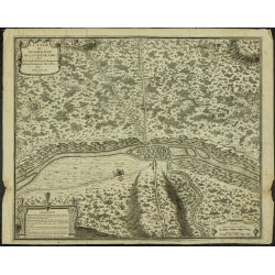 Gravure de 1705 - Plan de Lutèce - 1
