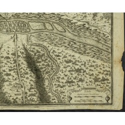 Gravure de 1705 - Plan de Lutèce - 5