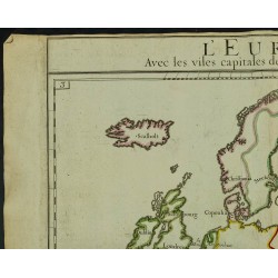 Gravure de 1711 - Capitales de l'Europe - 2