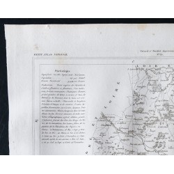 Gravure de 1833 - Département de l'Indre - 2