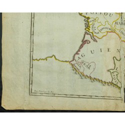 Gravure de 1711 - Provinces de la France - 4