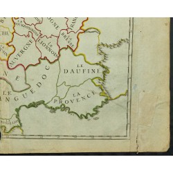 Gravure de 1711 - Provinces de la France - 5