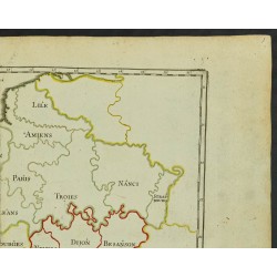 Gravure de 1711 - Capitales des provinces françaises - 3
