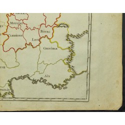 Gravure de 1711 - Capitales des provinces françaises - 5