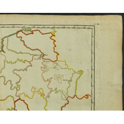 Gravure de 1711 - Provinces et enclaves de France - 3