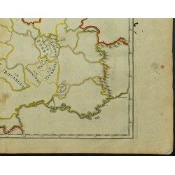 Gravure de 1711 - Provinces et enclaves de France - 5