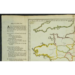 Gravure de 1711 - Petits fleuves de France - 2