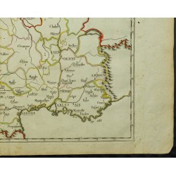 Gravure de 1711 - Archevêchés et évêchés de France - 5