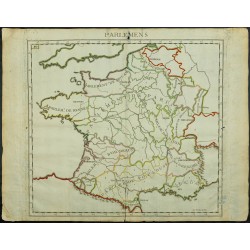 Gravure de 1711 - Parlements de France - 1