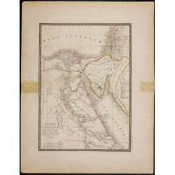 Gravure de 1869 - Égypte et Palestine - 1