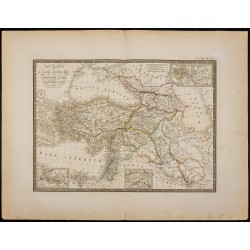 Gravure de 1869 - Asie mineure et Moyen-Orient - 1