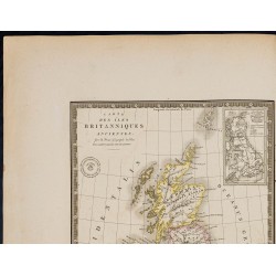 Gravure de 1869 - Îles britannique et Allemagne - 3