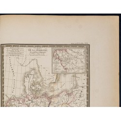 Gravure de 1869 - Îles britannique et Allemagne - 4