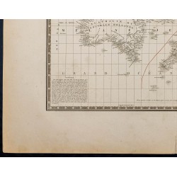 Gravure de 1869 - Carte de l'Océanie - 5