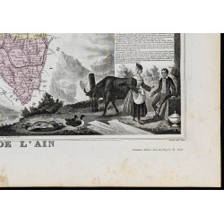 Gravure de 1869 - Département de l'Ain - 5