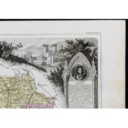 Gravure de 1869 - Département de l'Allier - 3