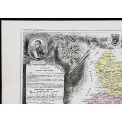 Gravure de 1869 - Département des Alpes-Maritimes - 2