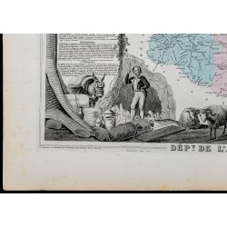 Gravure de 1869 - Département de l'Ariège - 4