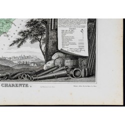 Gravure de 1869 - Département de la Charente - 5