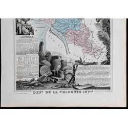 Gravure de 1869 - Département de la Charente-Maritime - 3