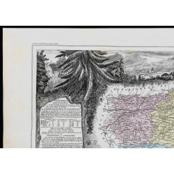 Gravure de 1869 - Département du Doubs - 2