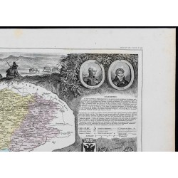 Gravure de 1869 - Département du Doubs - 3