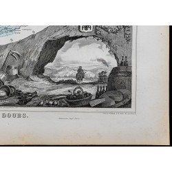 Gravure de 1869 - Département du Doubs - 5
