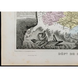 Gravure de 1869 - Département de l'Hérault - 4