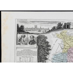 Gravure de 1869 - Département de l'Ille-et-Vilaine - 2