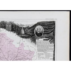 Gravure de 1869 - Département des Landes - 3