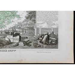 Gravure de 1869 - Département de la Loire-Atlantique - 5