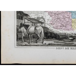 Gravure de 1869 - Département de Maine et Loire - 4