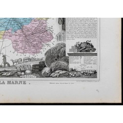 Gravure de 1869 - Département de la Marne - 5