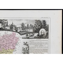Gravure de 1869 - Département de la Mayenne - 3