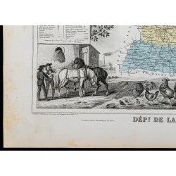 Gravure de 1869 - Département de la Mayenne - 4
