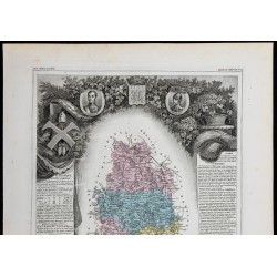 Gravure de 1869 - Département de la Meuse - 2