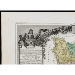 Gravure de 1869 - Département de la Nièvre - 2