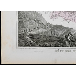 Gravure de 1869 - Département Pyrénées-Atlantiques - 4