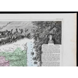 Gravure de 1869 - Département des Pyrénées orientales - 3