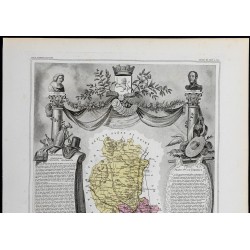 Gravure de 1869 - Département du Rhône - 2
